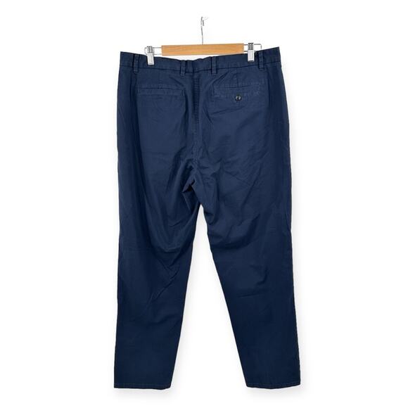 Everlane The Organic Cotton Pleated Chino in deep navy Size 35x30 - Picture 9 of 10